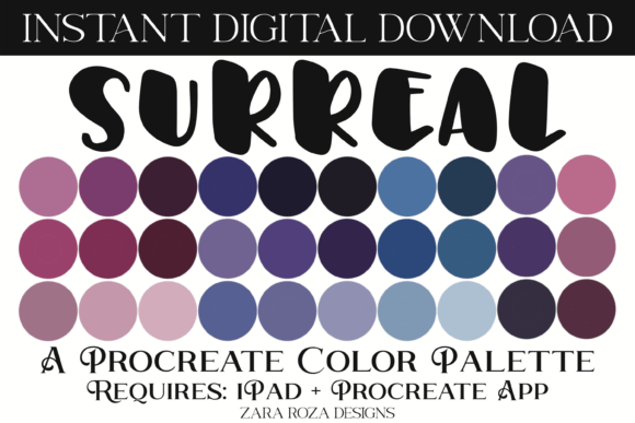 Download Surreal Procreate Color Palette - Color palette Collection