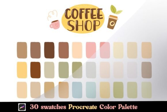 Download Procreate Color Palette - Coffee Shop - Color palette Collection