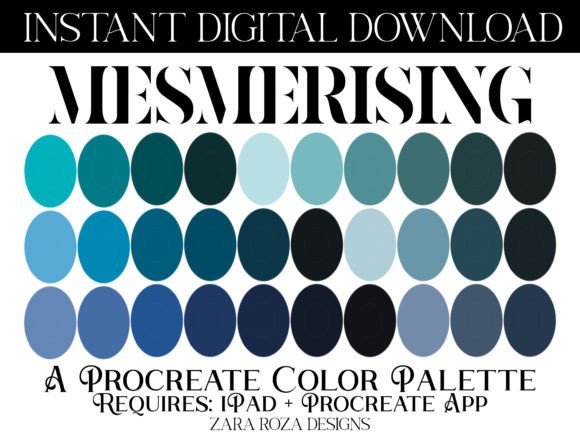 Download Mesmerising Procreate App Color Palette - Color palette Collection