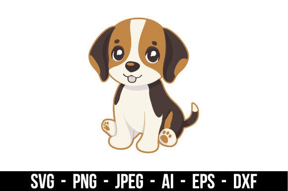 Download Adorable Beagle SVG - Beagle Collection