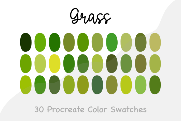 Download Grass - Procreate Color Palette - Color palette Collection