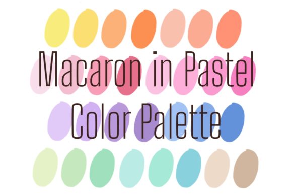 Download Color Palette ~ Macaron in Pastel - Color palette Collection